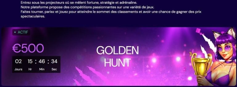 Spin Lynx Casino Golden Hunt