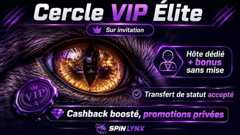 Spin Lynx Casino programme VIP